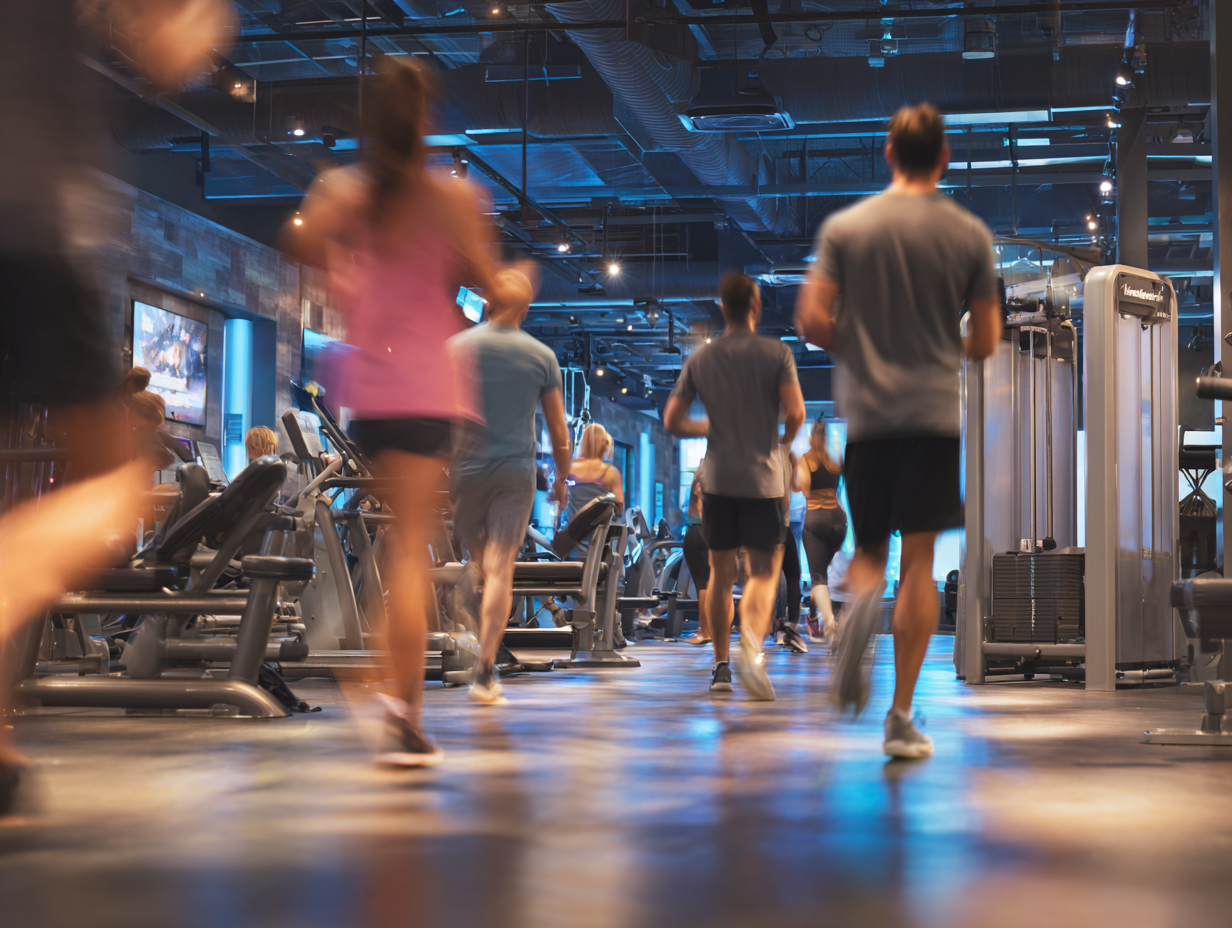 Tréner ukazuje správnu techniku cvičenia mladej žene